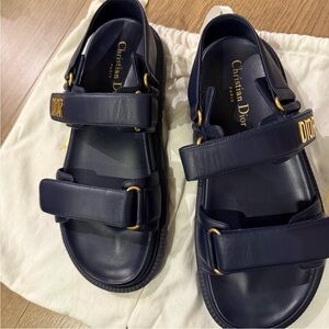 Dioract Navy blue sandals